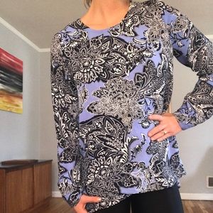 The Limited Paisley flowy top